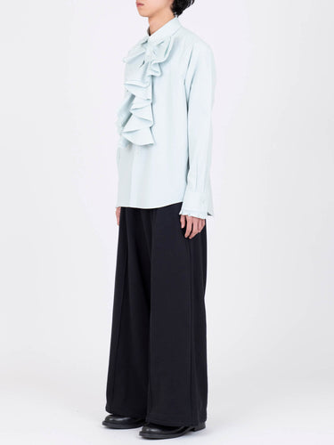 イベント期間限定(3月19日～3月22日まで)<br>26AW受注生産アイテム【VIVIANO MEN】<br>Front Ruffle Shirt