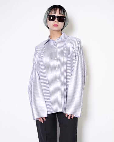 【YOHEI OHNO】<br>SHOULDER DRAPED SHIRTS