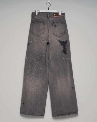【MASU】<br>MB BAGGY JEANS ANGEL DAMAGE
