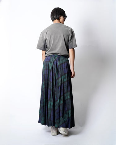 [Masu]<br>PLEATED WRAP SKIRT