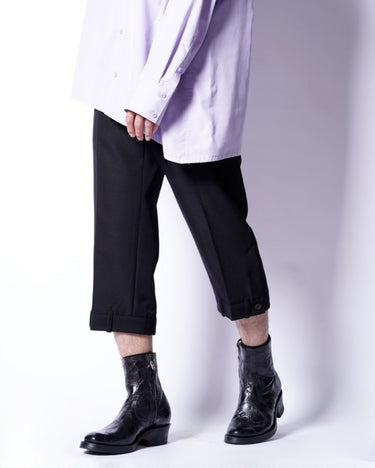 【INSCRIRE】<br>Wool Gabardine Half Pants