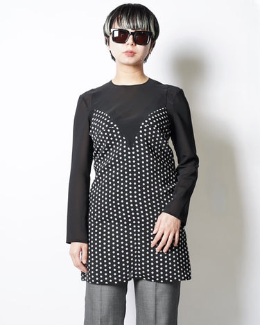 【JUNYA WATANABE】<br>DOCKING CAMISOLE ONE PIECE