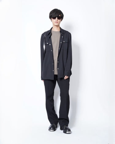 受注生産アイテム<br>期間限定受注受付中(8月15日～8月23日まで)<br>【FRACTION】<br>BONDAGE UTILITY SHIRT-TVWL-