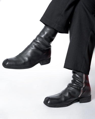 【GUIDI】<br>-PG06SZ- HORSE FULL GRAIN LINED SIDE ZIP BOOT