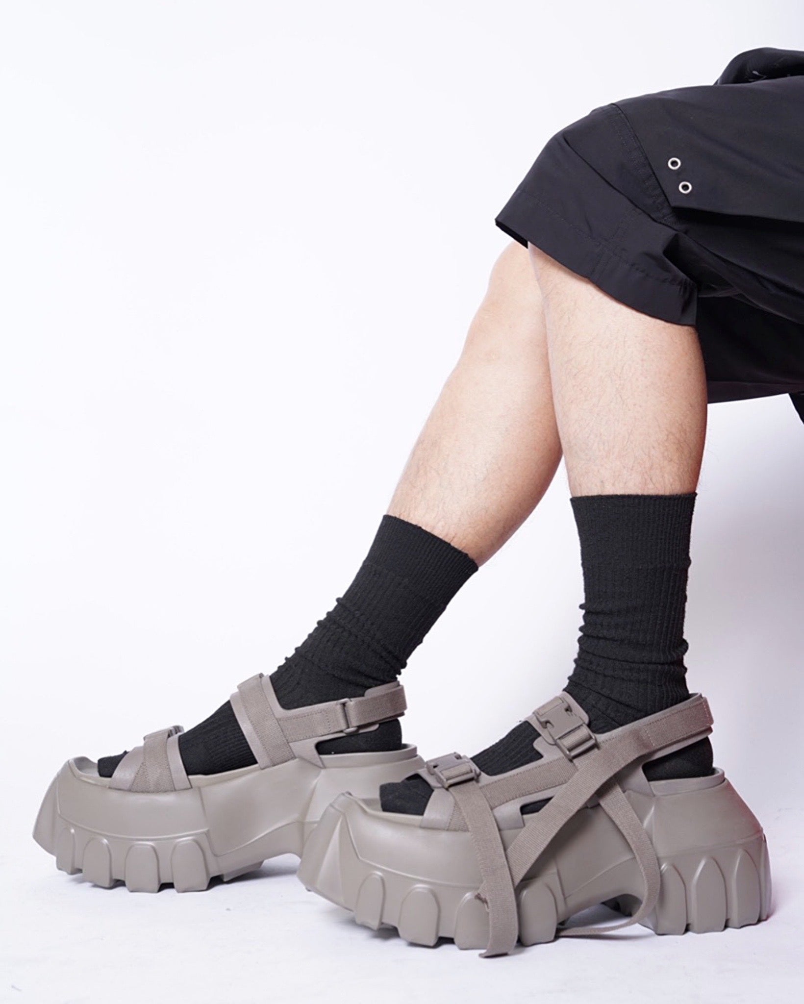 RICK OWENS(リックオウエンス)- MEGA TRACTOR SANDAL-LOO--Amanojak.