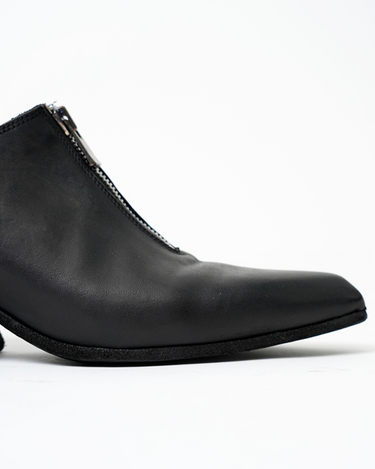 GUIDI TX00FZ ポインテッド ホースレザー 40(41くらい) GUIDI(グイディ) - TX00FZ-HORSE FULL GRAINFRONT ZIP POINTED TOE