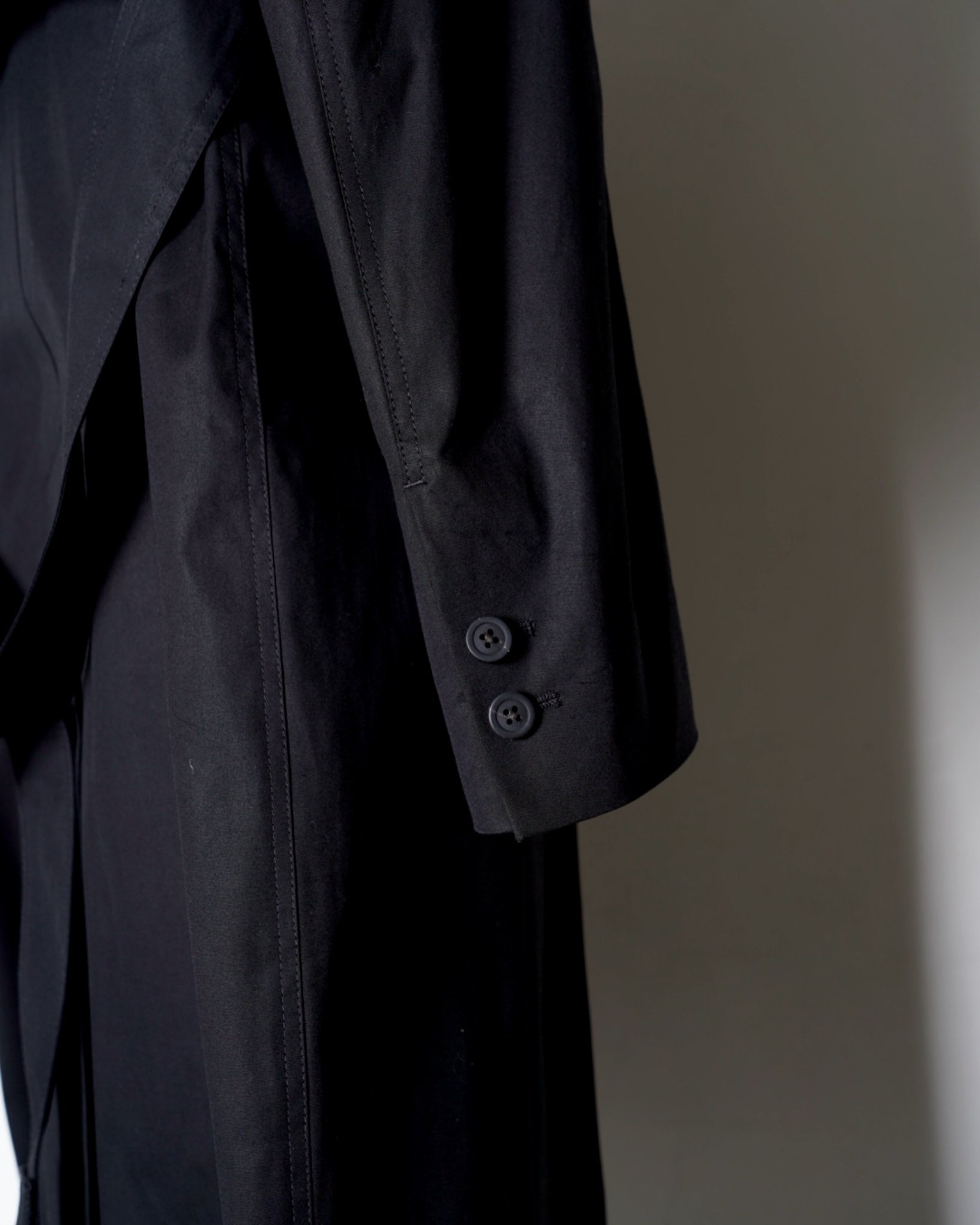 Rick Owens × champion トレンチコート L ブラック Rick Owens Black Champion Edition Nylon Trench Coat Rick Owens
