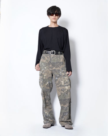 【KAMIYA】<br>PAISLEY CAMO PANTS