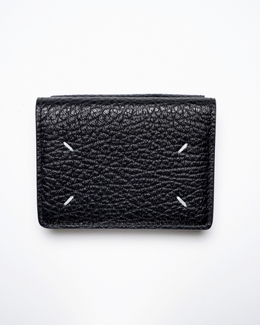 【Maison Margiela 11】<br>EMBOSSED LEATHER FRONT FLAP WALLET