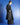 [TAAKK]<br>Chambray Sculpture Balmacaan Coat