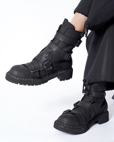 【GUIDI】<br>-GR05CGV- DADDY BOOTS CALF FULL GRAIN with VIBRAM SOLE