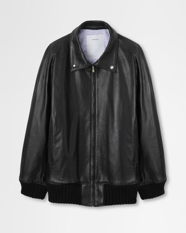 イベント期間限定アイテム<br>(10月10日～18日まで)<br>【OVERCOAT】<br>LEATHER ZIP-UP BLOUSON