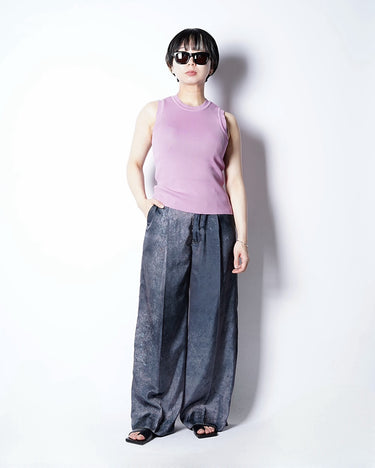 【08sircus】<br>PE/RY RIBBED<br>TANK TOP
