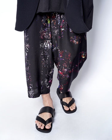 【Yohji Yamamoto POUR HOMME】<br>SOFT LEATHER THONG SANDAL