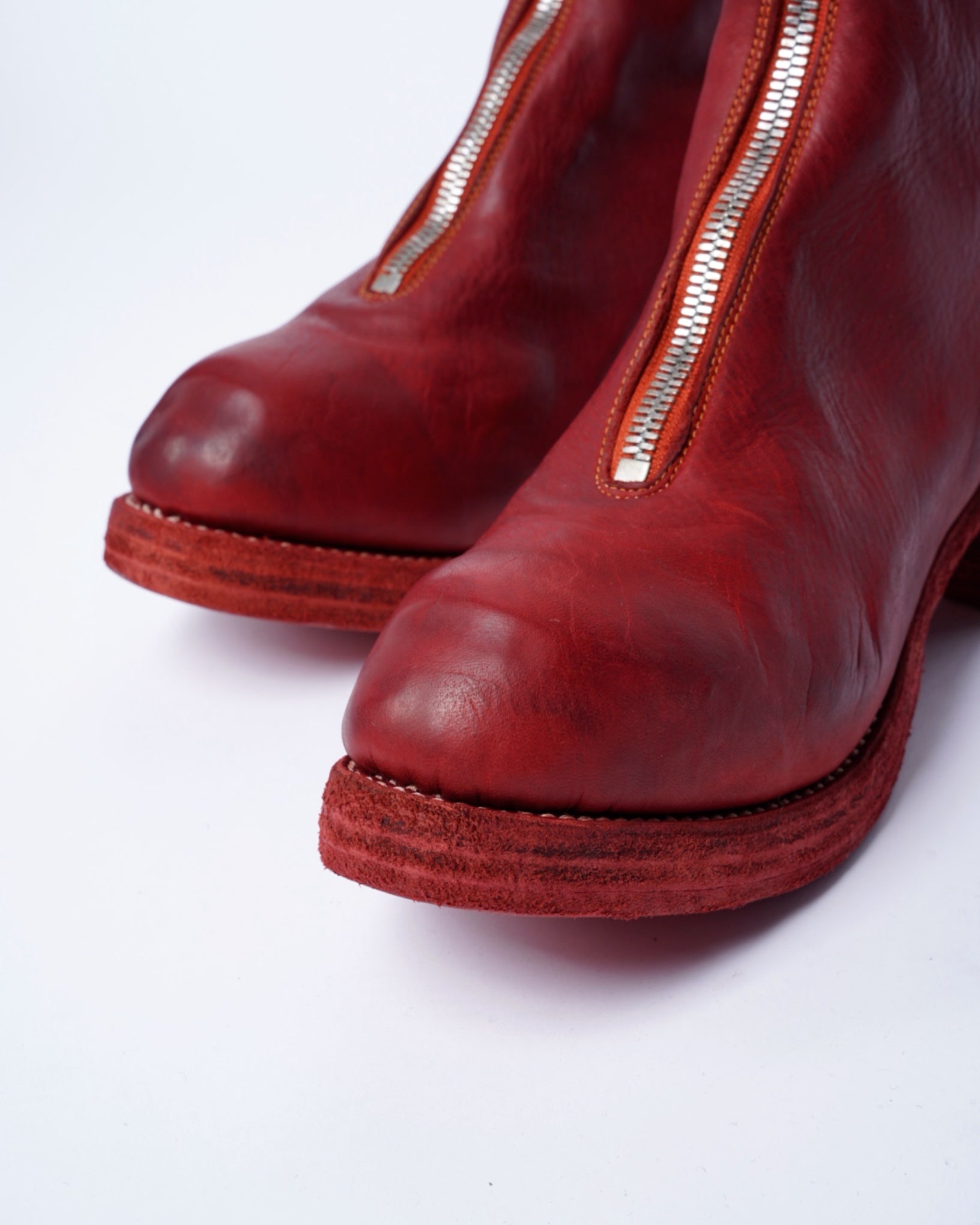 GUIDI(グイディ) - -PL2WZ- HORSE FULL GRAIN FRONT ZIP BOOTS-Amanojak.