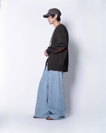 -25SS RESTOCK-<br>[Maison Margiela 1]<br>BIAS CUT<br>Wide Flare Denim Pants