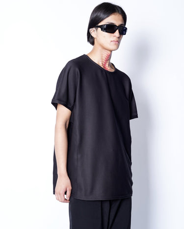 【prasthana】<br>FLUX ARM 3 T-SHIRT (RIPPLE)