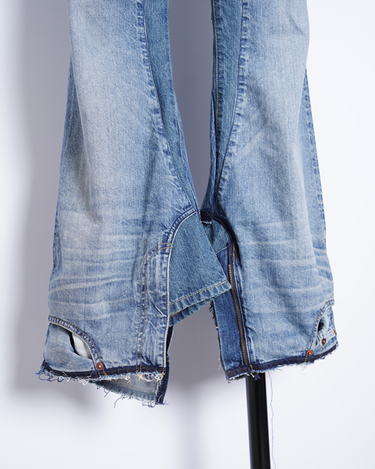 JUNYA WATANABE MAN】× Levi's DECONSTRUCTION FLARE DENIM PANTS