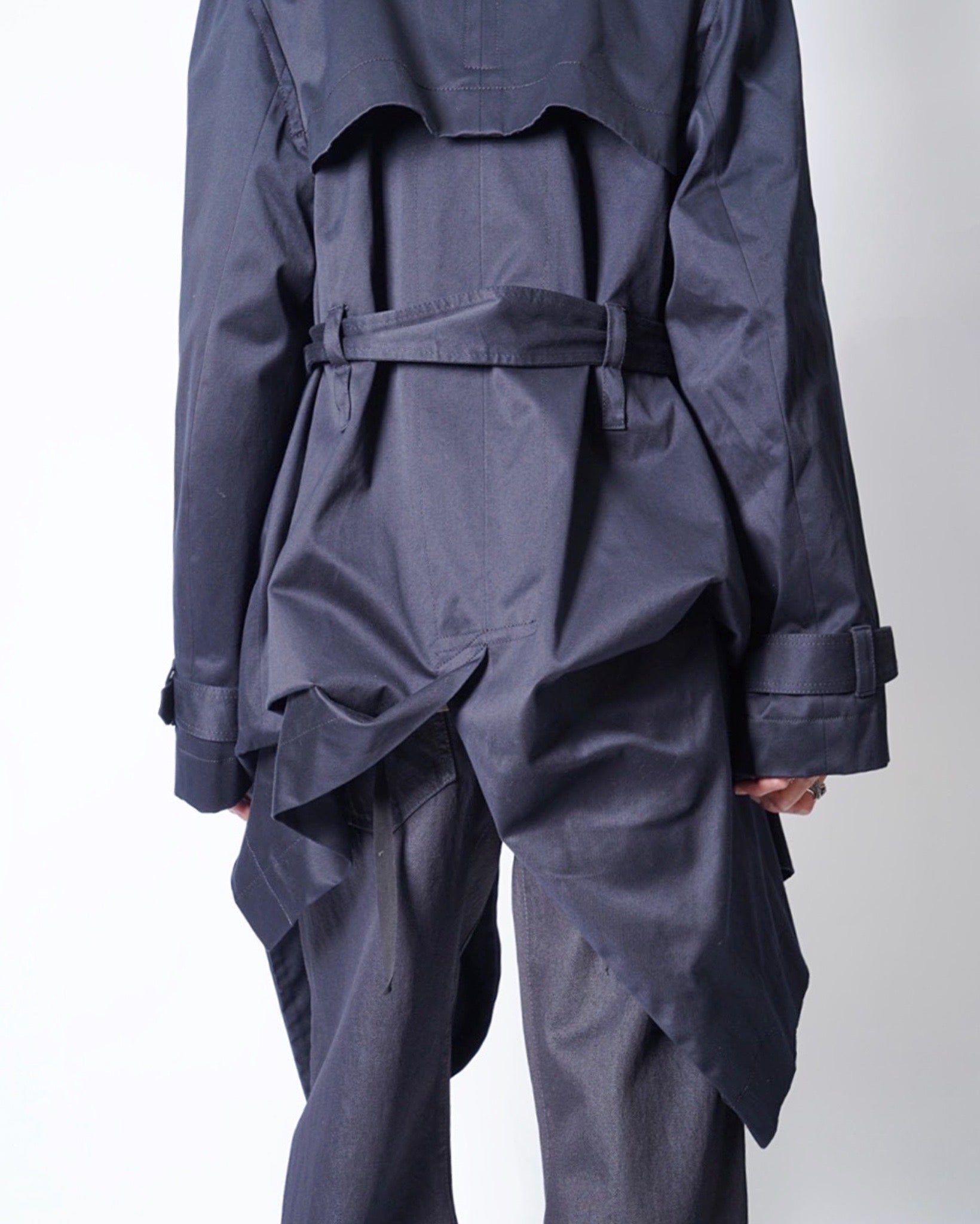 新品 MARINA YEE M.Y IMPER トレンチコート S1 ネイビー MARINA YEE(マリナイー)-