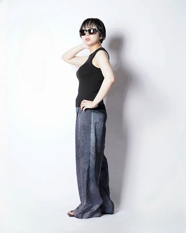 【08sircus】<br>PE/RY RIBBED<br>TANK TOP