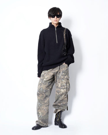 【KAMIYA】<br>PAISLEY CAMO PANTS