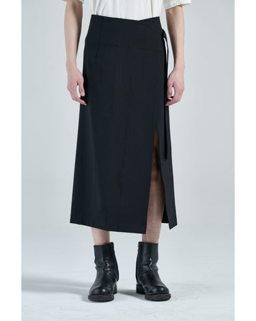 イベント期間限定(3月20日～3月29日まで)<br>26AW受注生産アイテム<br>【FRACTION】<br>LEOPOLD SKIRT -TW-