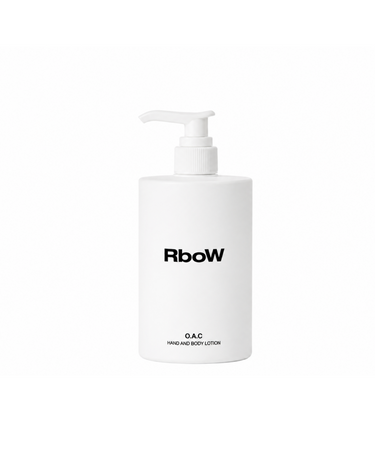 千駄木店にてイベント開催中!<br>8/8(Sat.)〜8/16(Sun.)<br>【RboW】<br> HAND AND BODY LOTION- O.A.C