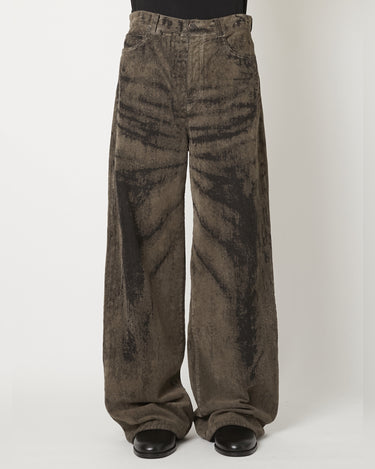 26AW予約受付中<br>【TAAKK】<br>MOLE DENIM WIDE PANTS