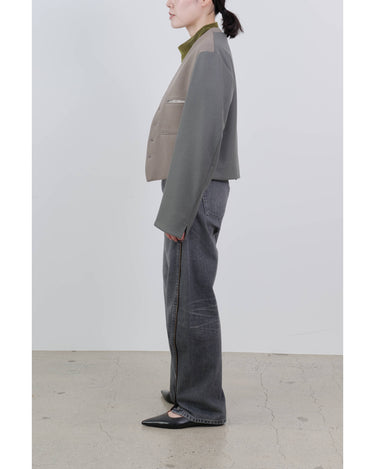 イベント期間限定アイテム<br>(9月19日～27日まで)<br>【ANTHEM A】<br>KNIT MELTON VEST JACKET