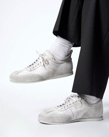 【ANN DEMEULEMEESTER】<br>"SIRU" LOW TOP BOXING SNEAKERS