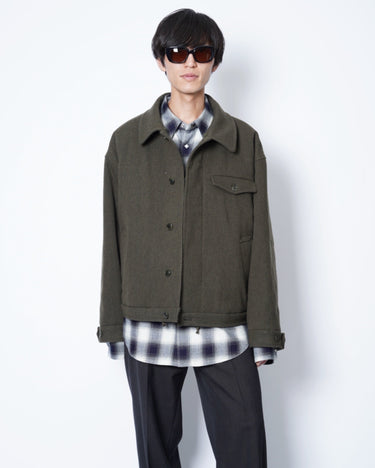 【TOGA ARCHIVES】<br>MELTON BLOUSON