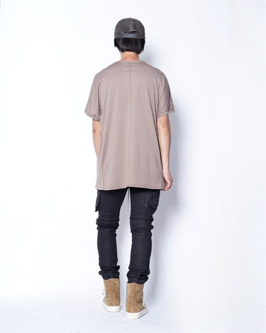 【prasthana】<br>FLUX ARM 3 T-SHIRT (SUVIN/GIZA)