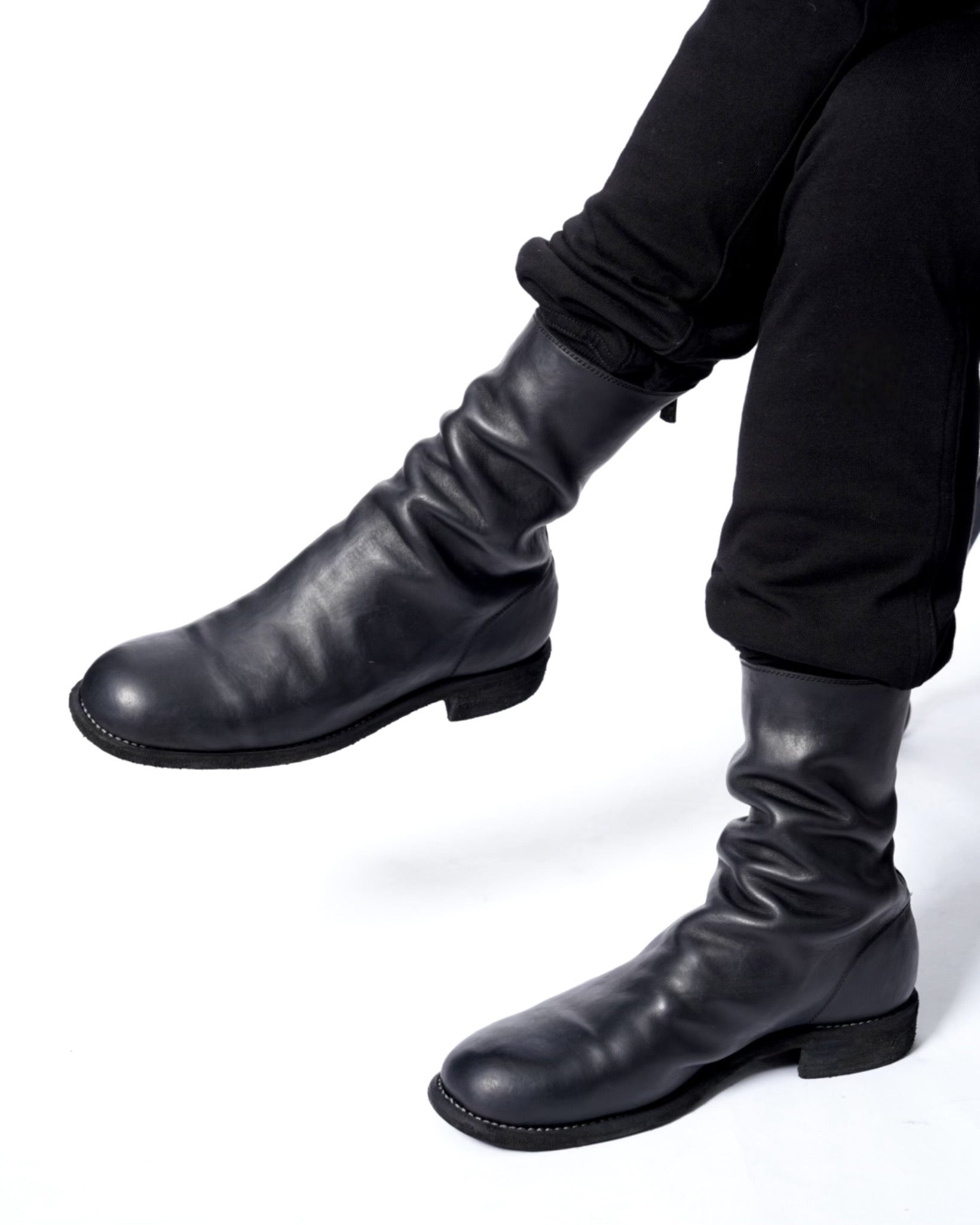 GUIDI(グイディ) -988X- BACK ZIP HI-BOOTS HORSE FULL GRAIN-Amanojak.