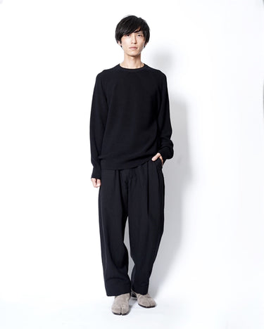 新入荷<br>【BATONER】<br>HARD TWIST WOOL SIGNATURE CREW NECK