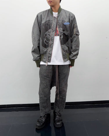 27SS予約受付中<br>【JUNYA WATANABE MAN】<br>"George Clinton" MULTI PATCH BOMBER JACKET