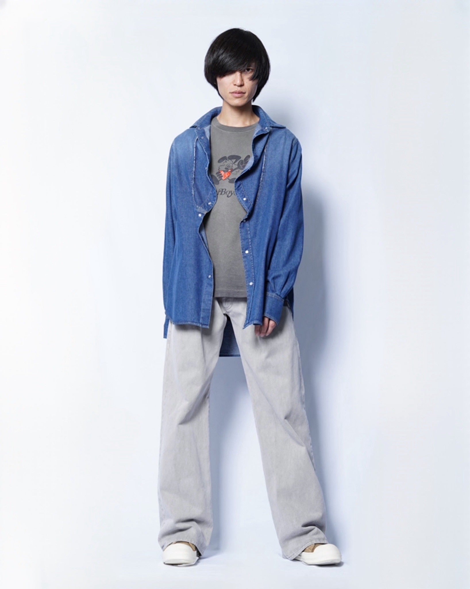 Maison Margiela(メゾンマルジェラ) -REBUILD COLLOR DENIM SHIRTS