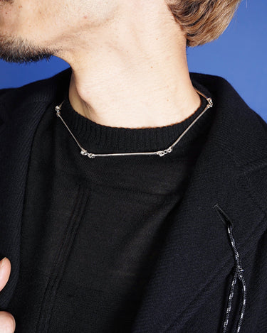 [TAKAHIROMIYASHITA<br>THESOLOIST.]<br>Skeleton Bone Necklace.
