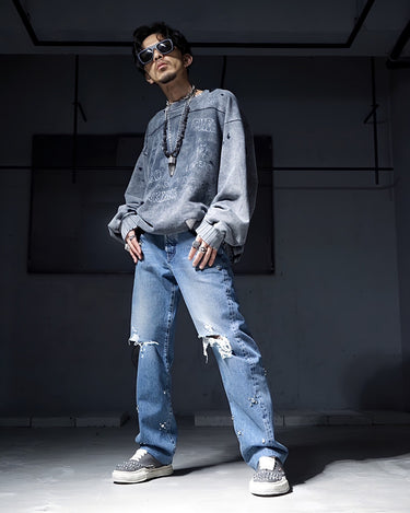 -UNISEX-<br>[TANAKA]<br>Strait Jean Trousers