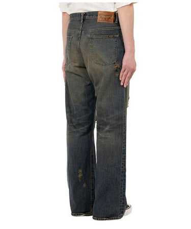 【KAMIYA】<br>Bootcut Wide Jeans