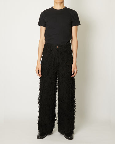 26AW予約受付中<br>【TAAKK】<br>SHAGGY DENIM PANTS