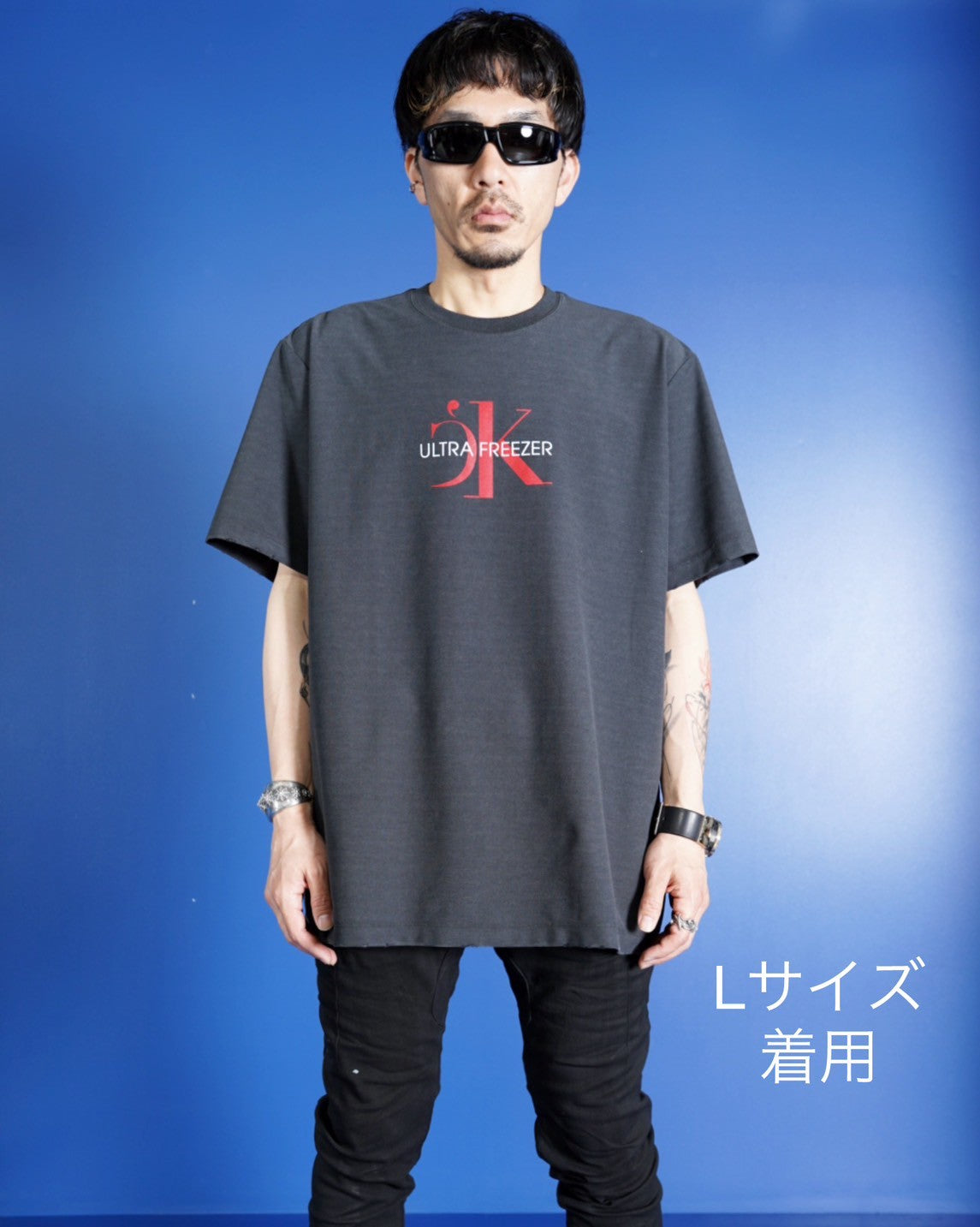 DOUBLET ダブレット / Ultra Freezer Regular Fit T-Shirt doublet / ULTRA FREEZER REGULAR FIT T-SHIRT (BLACK)