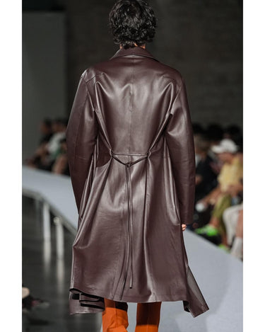 27SS予約受付中<br>【TAAKK】<br>Unlined Sheep Leather Coat