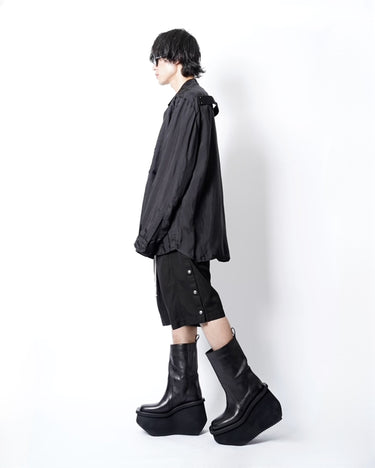 【RICK OWENS】<br>JUMBO FOGPOCKET OUTER SHIRTS -J-