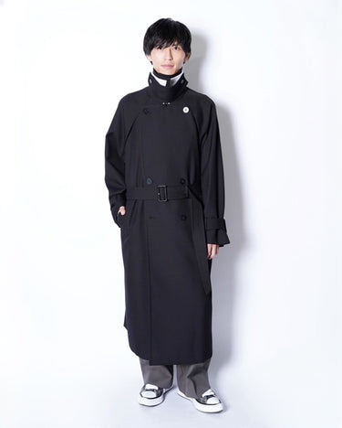 【OVERCOAT】<br>Wool Trench Coat