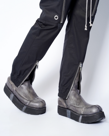 【POLLACKI】<br>No.3 HAND DYED HORSE LEATHER RUBBER/LEATHER SOLE BOOTS