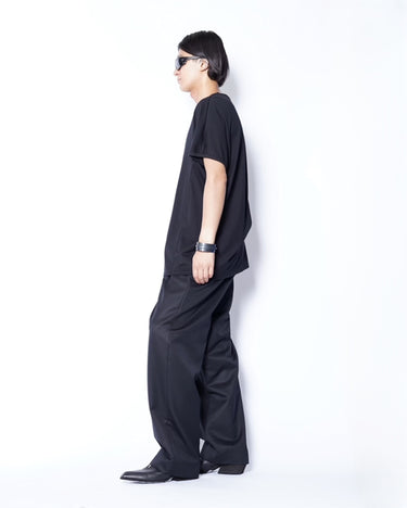 【prasthana】<br>FLUX ARM 3 T-SHIRT (SUVIN/GIZA)