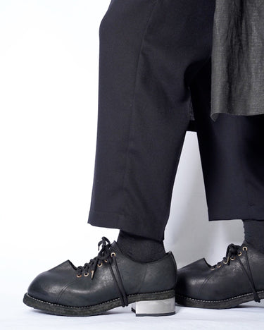 【GUIDI】<br>2091I -Shark-<br>GROPPONE FULL GRAIN OXFORD SHOES with STEEL HEEL