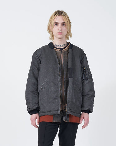 イベント期間限定アイテム<br>(9月19日～27日まで)<br>【ANTHEM A】<br>OVERSIZED COLLAR LESS MILITARY BLOUSON