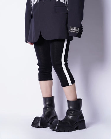 【INSCRIRE】<br>Wool Fraise Half Leggings