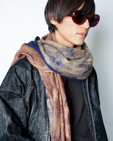 【SILVANA MANETTI】<br>"HARRY" SCARF -wool/camel-